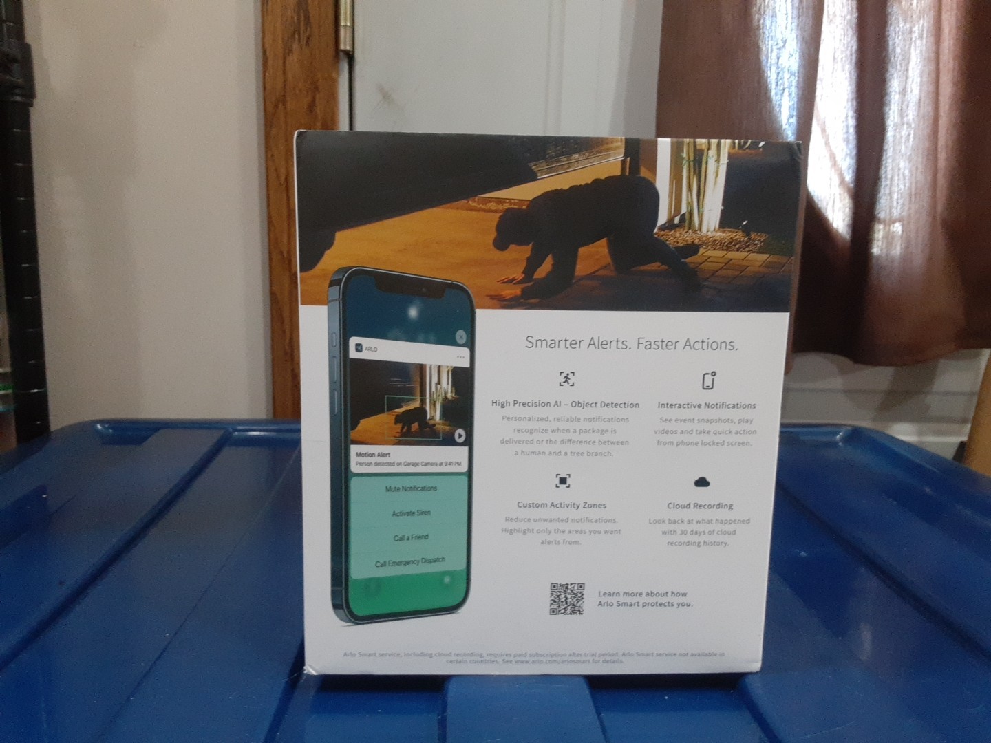 Brand New, Open Box, Arlo Pro 4 3-Cam Kit with Bonus Solar Panel – White, 2K 📹