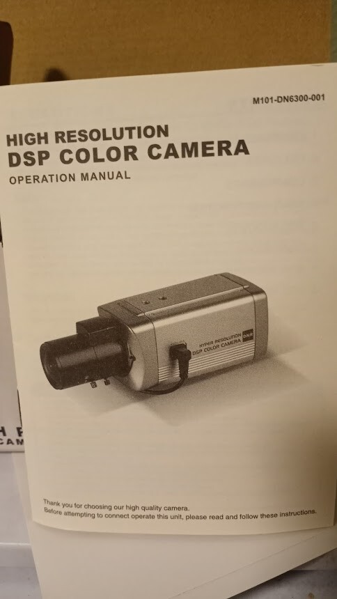 NEW Everfocus EQ700 CCD Color Camera surveillance CCTV Ghost Hunting (47)