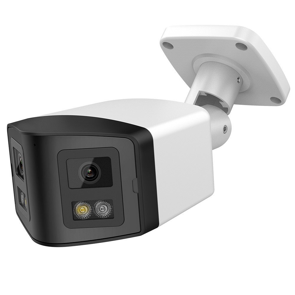 6 PACK VIKYLIN 4MP 180 Panoramic Dual Light Full Color IR LED Bullet IP Camera