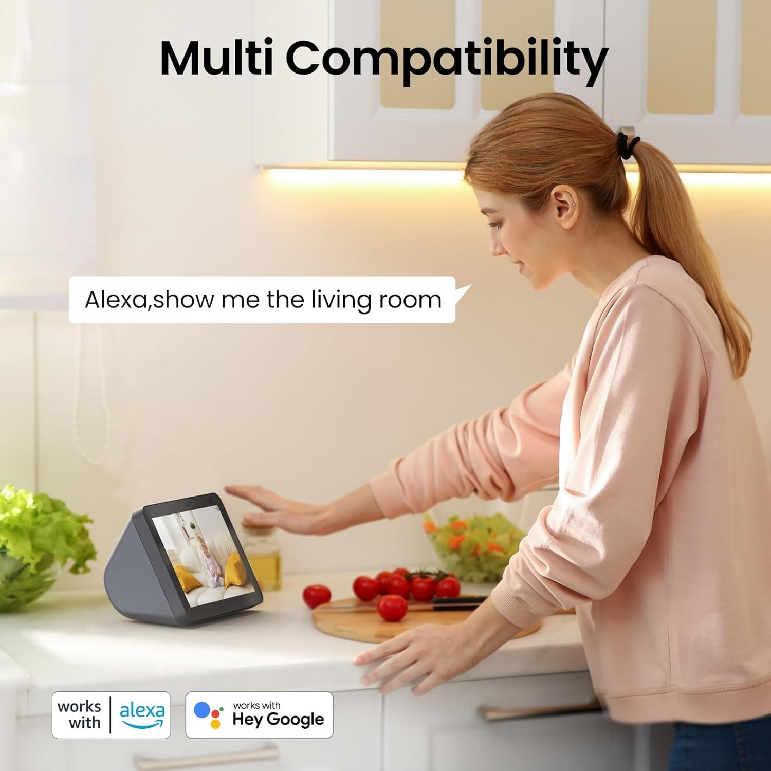 360° WiFi Indoor Camera with Motion Detection & Cloud Storage – Family Safety
