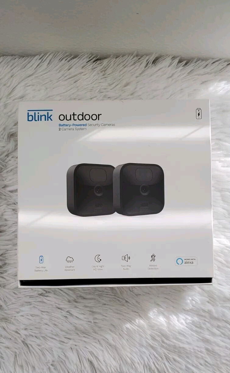 Blink Outdoor (3rd Generation) 2 Camera System Security Camera BOX ONLY