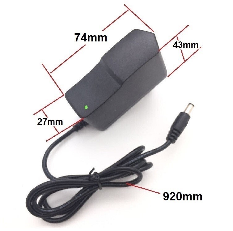 3V 0.5A 500mA AC Adapter DC Power Supply Charger Cord 5.5×2.1mm Plug Cable
