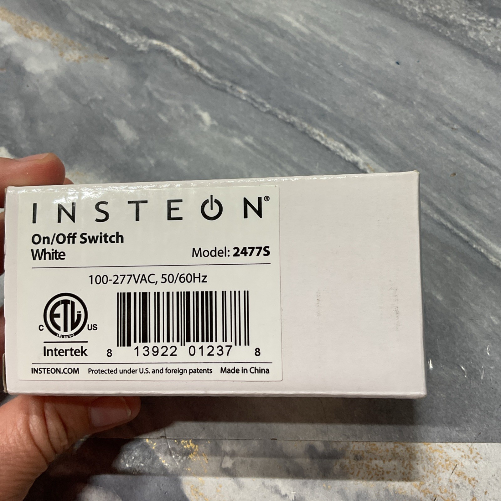 INSTEON SwitchLinc (Dual-Band) On/Off Switch Model 2477S – White *NEW*