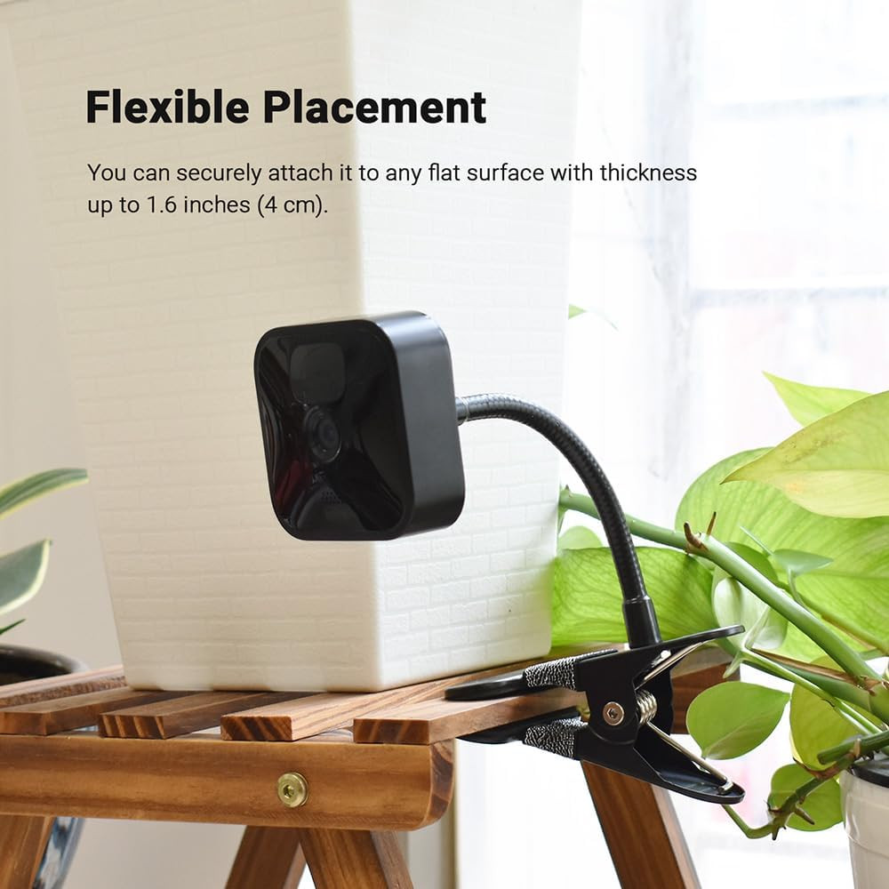 Clip Mount for Ring, Blink, Eufy, Google Nest, Wyze, and Arlo Indoor Outdoor …