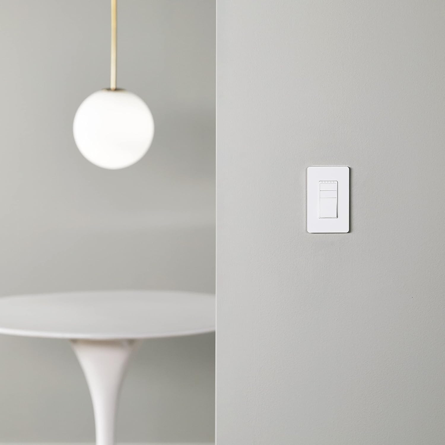 Smart Dimmer Switch, Single Pole, Works with Alexa Only, Voice Control, 2.4 Ghz