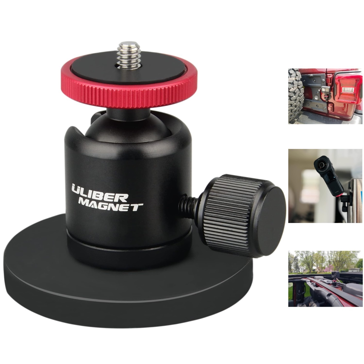 Versatile Magnetic Camera Mounting Kit – Holds 60lbs, Ideal for Outdoors