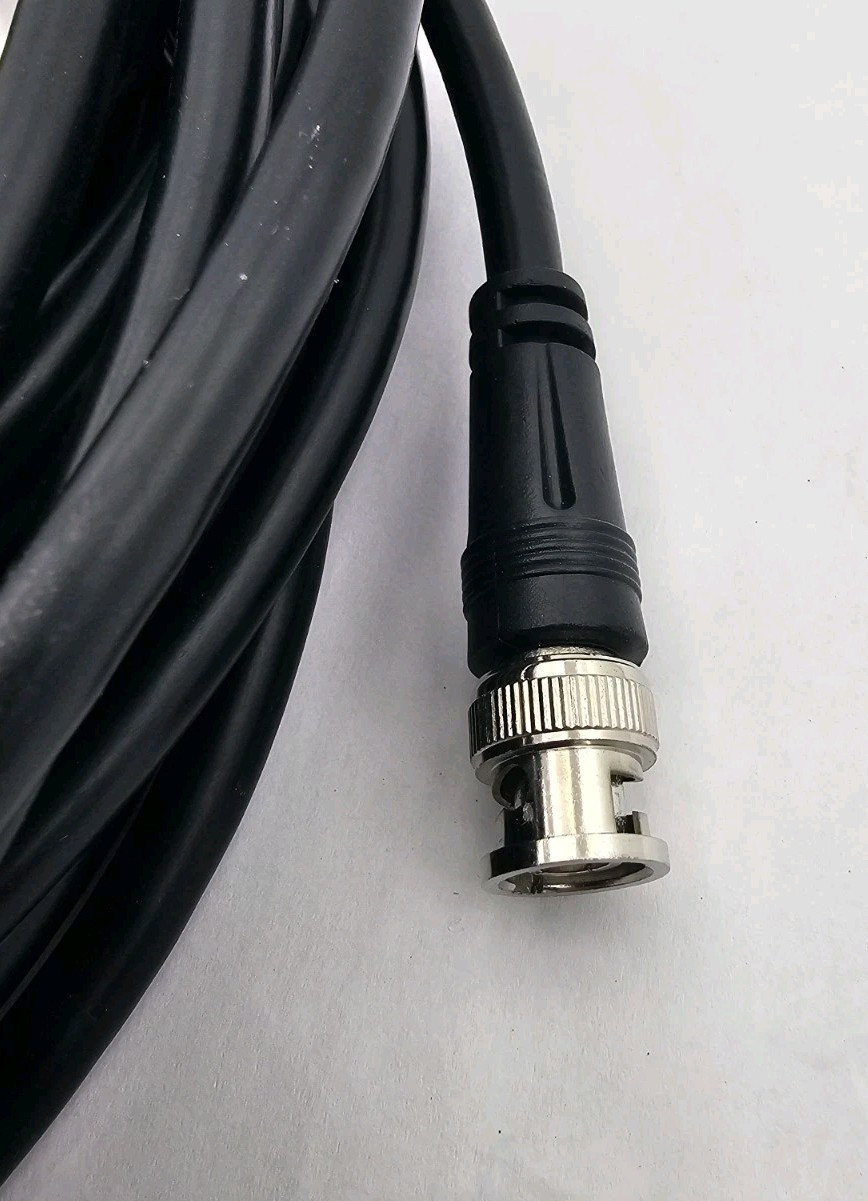 Bnc Rg59/u Cable 32ft Bnc Male To Male Extension Connector Adapter Rf Profession