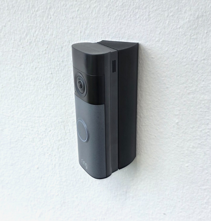 Ring Battery Doorbell newest model Retinal 2K Wedge Mount Bracket 15-90 Degree