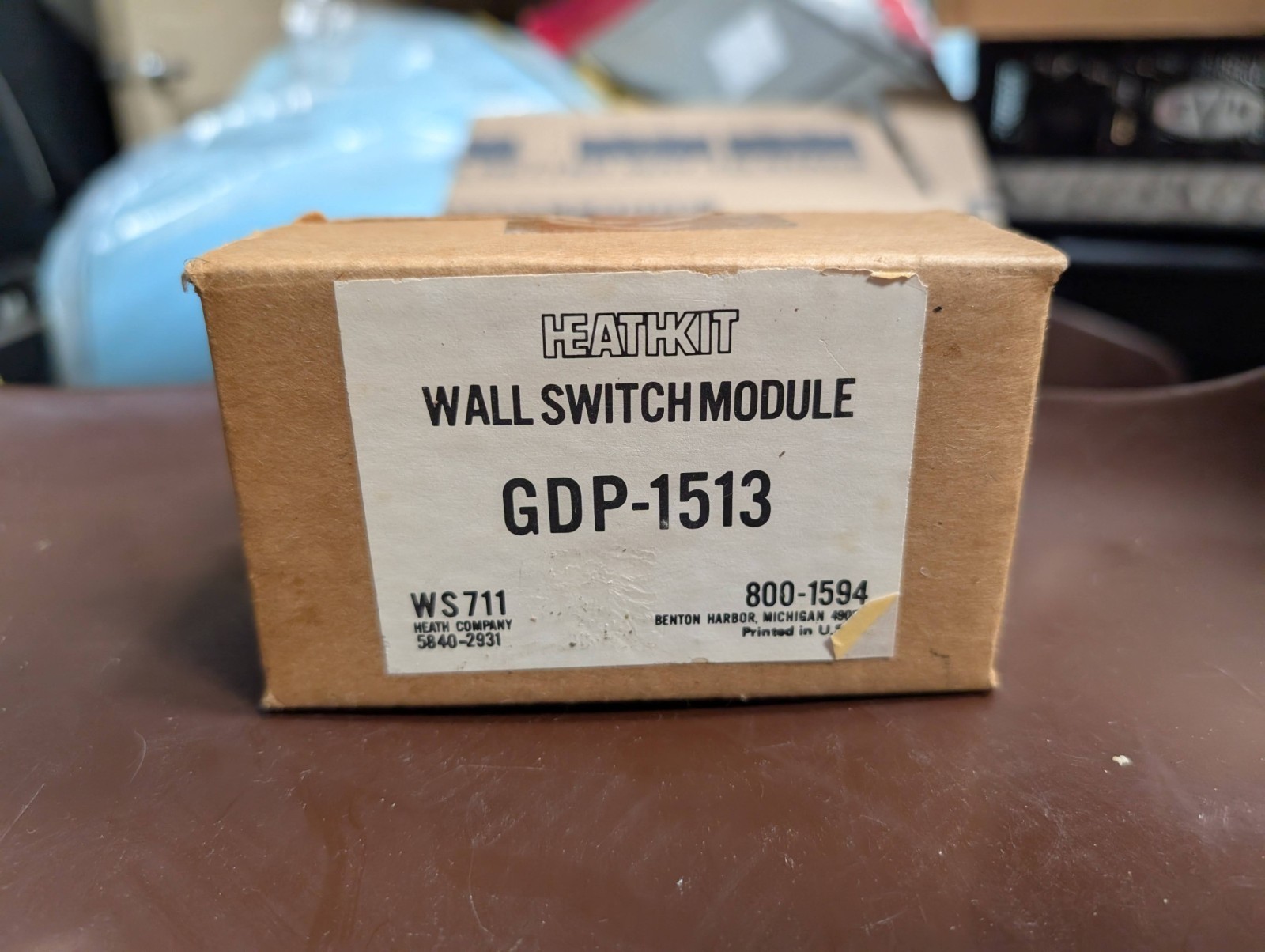 Heathkit x10 Wall Switch Model No. X10-014711 120 Volts AC 60Hz – NoS