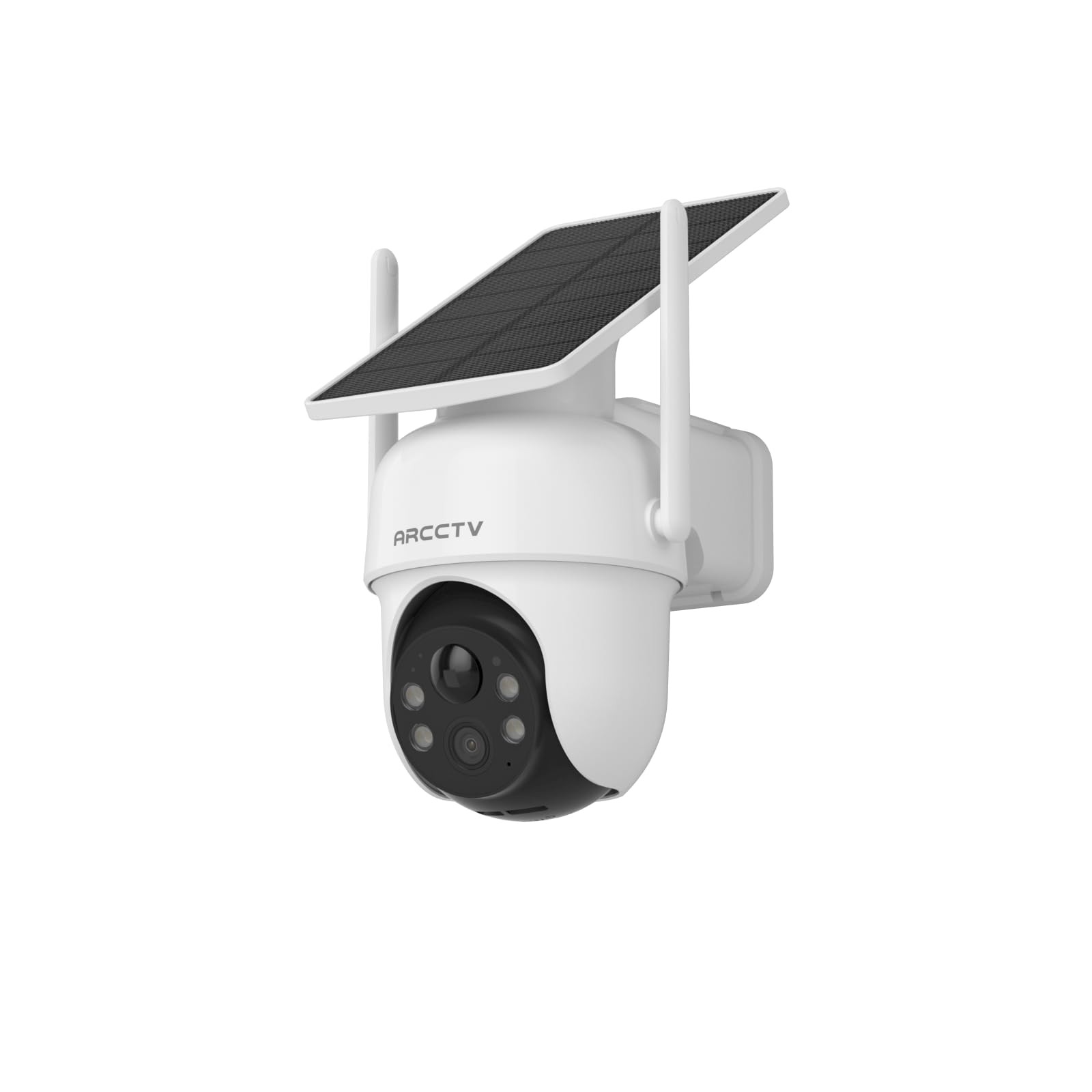 ARCCTV Solar Security Cameras Wireless Outdoor, 4MP 360° View Battery…