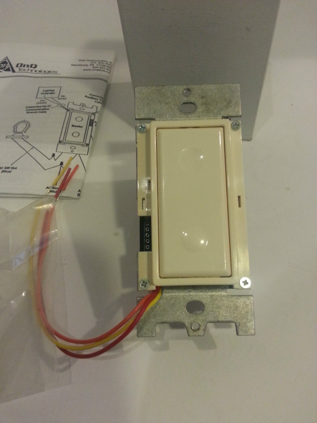 ON.Q ALC RELAY AUXILLARY SWITCH MODULE 363145-03 (ALMOND) FREE SHIPPING
