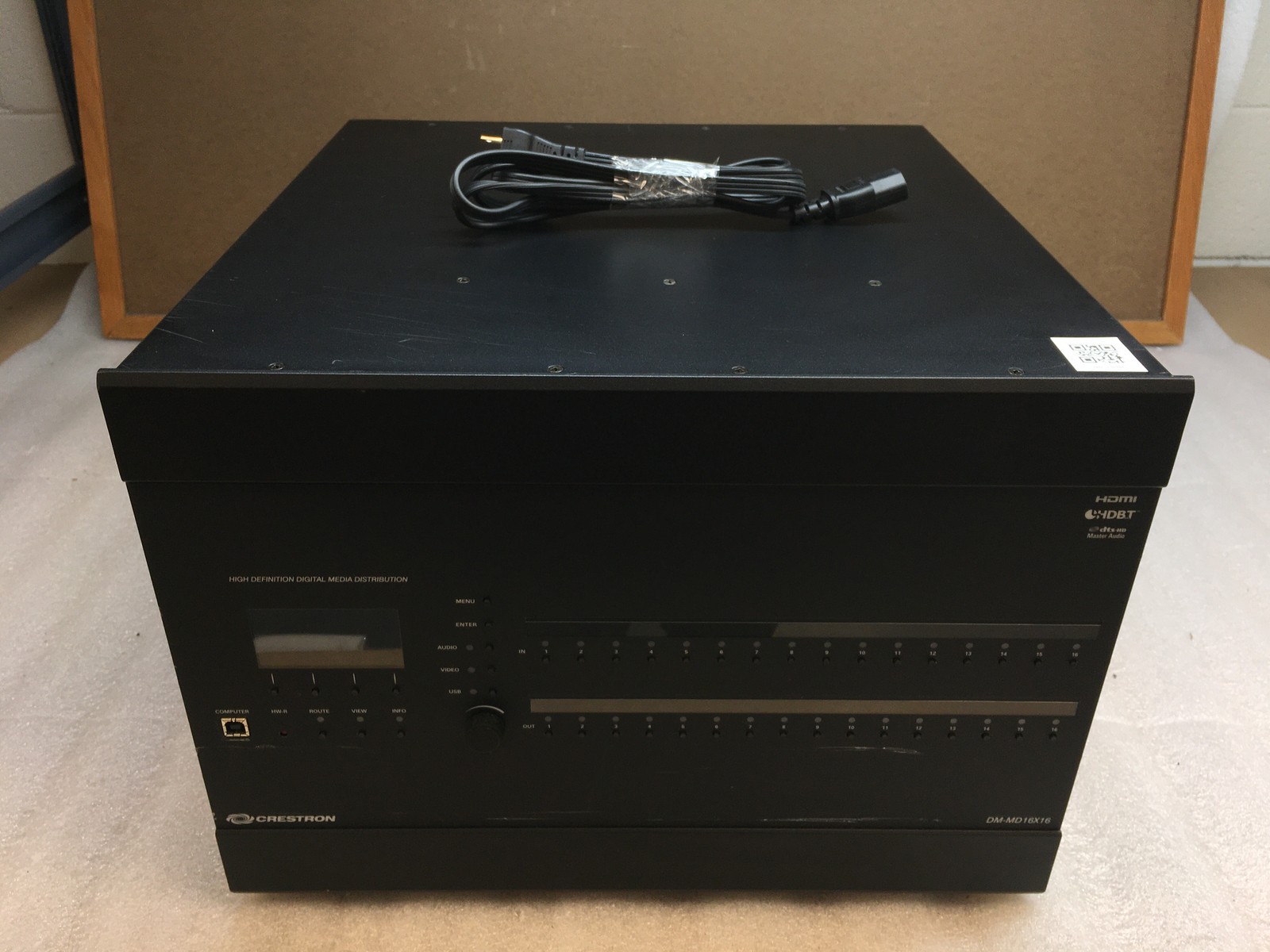 Crestron DM-MD16X16 Digital Media Switcher Chassis DTS-HD HDMI
