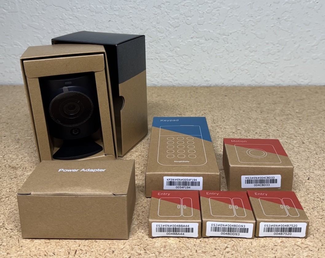 SimpliSafe SimpliCam SSCM1 , Keypad , Motion , 3x Entry