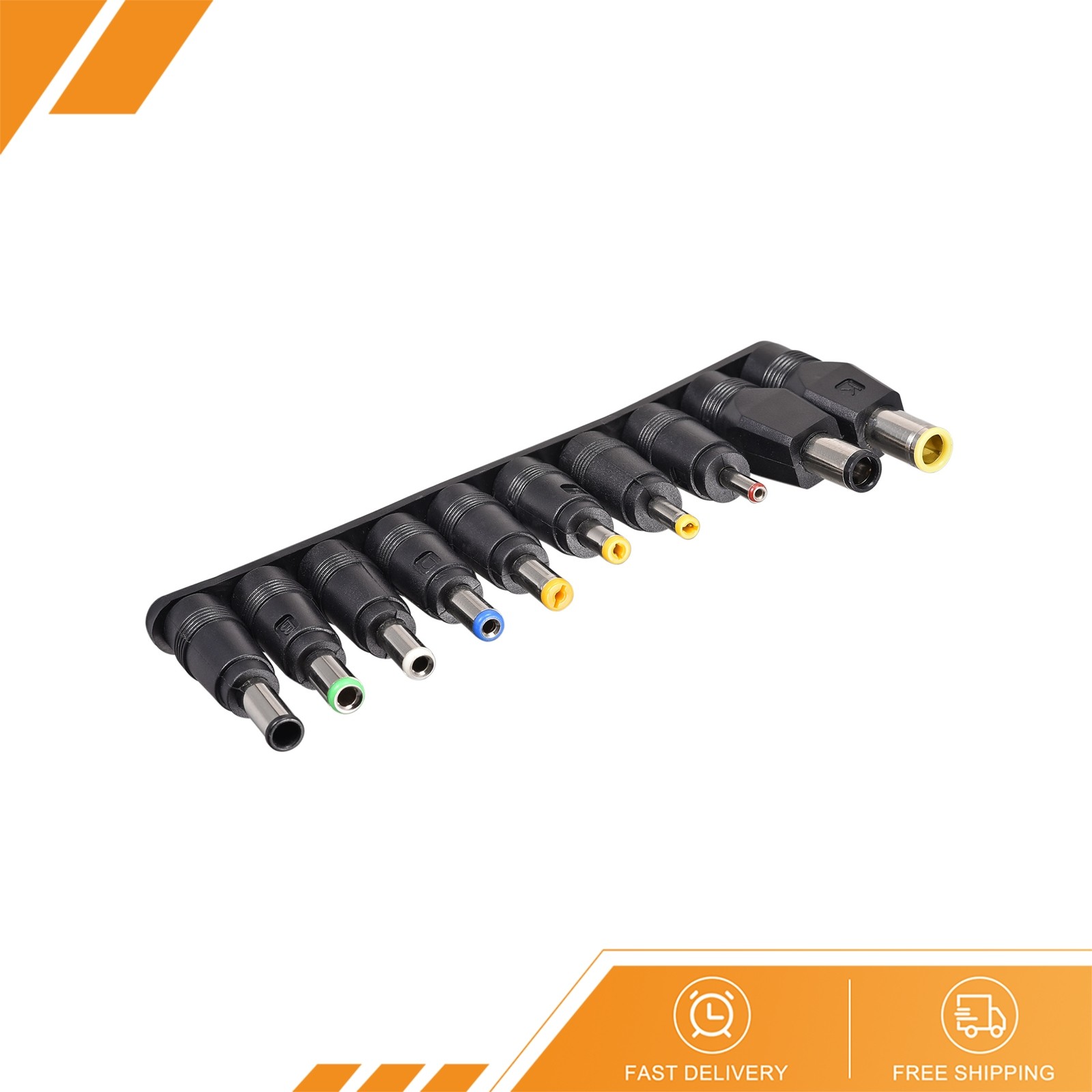10 x DC Power Adapter Kit 5.5 x 2.1mm Jack Converter Barrel Connector Set