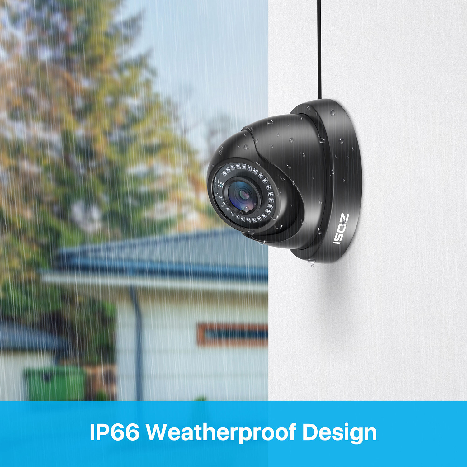 ZOSI 1080p 4in1 HD CCTV Home Surveillance Security Camera Outdoor Dome Day Night