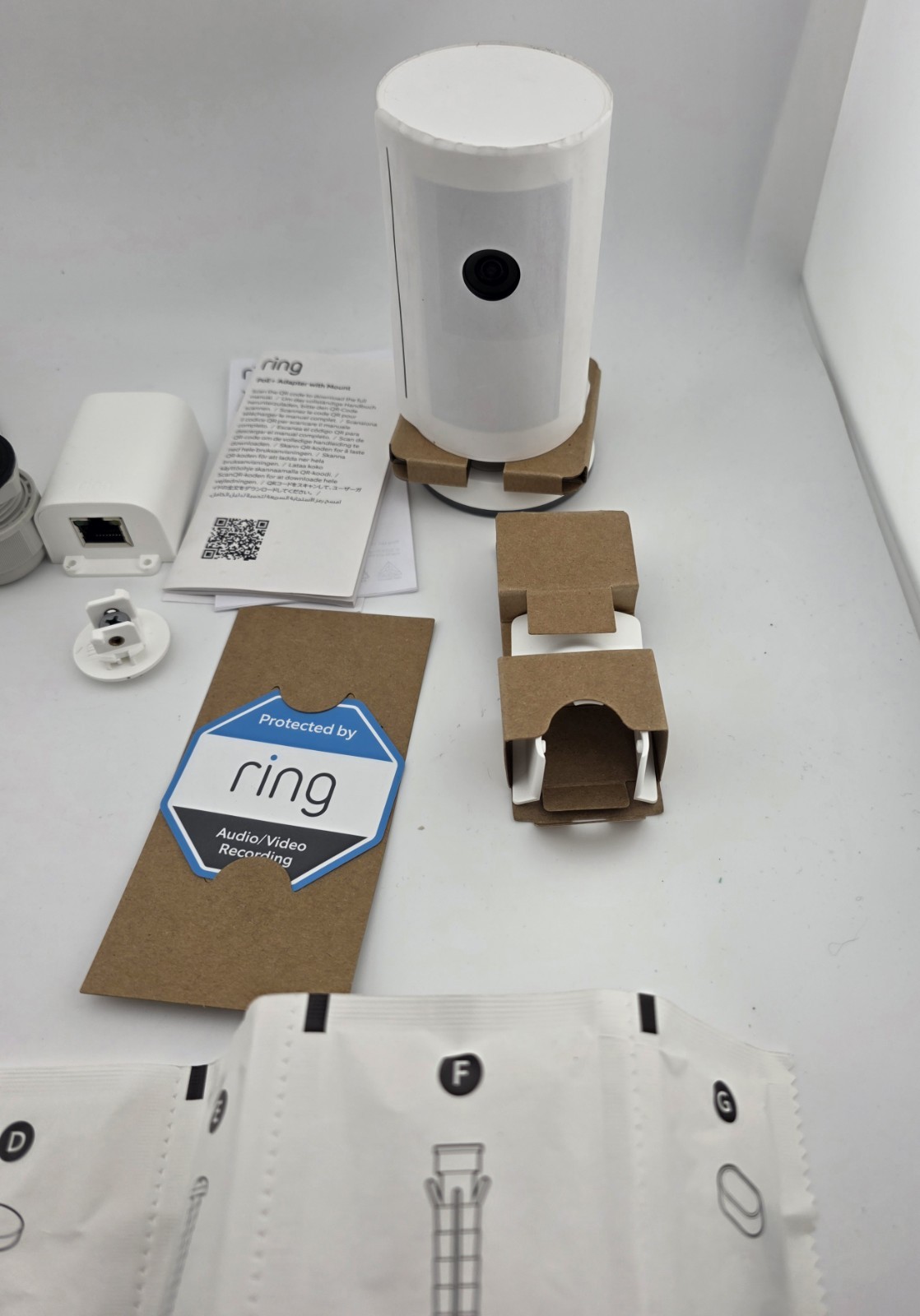 Ring Outdoor Cam Plus Power over Ethernet (PoE) – Wide-Angle 2K Video