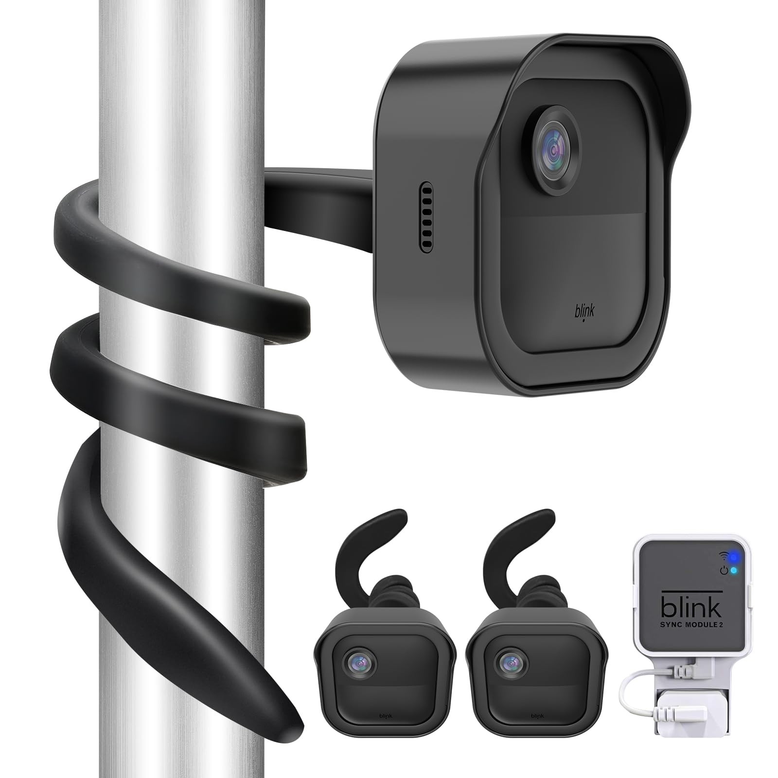 All-New Flexible Twist Mount Compatible with Blink Outdoor 4th &3rd Gen Weath…