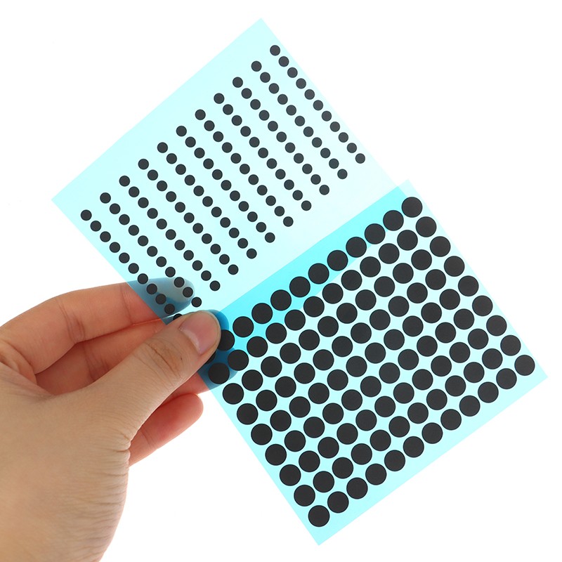 Black Conductive Rubber Pads Keypad Repair Kit For Remote Conductive Buttons