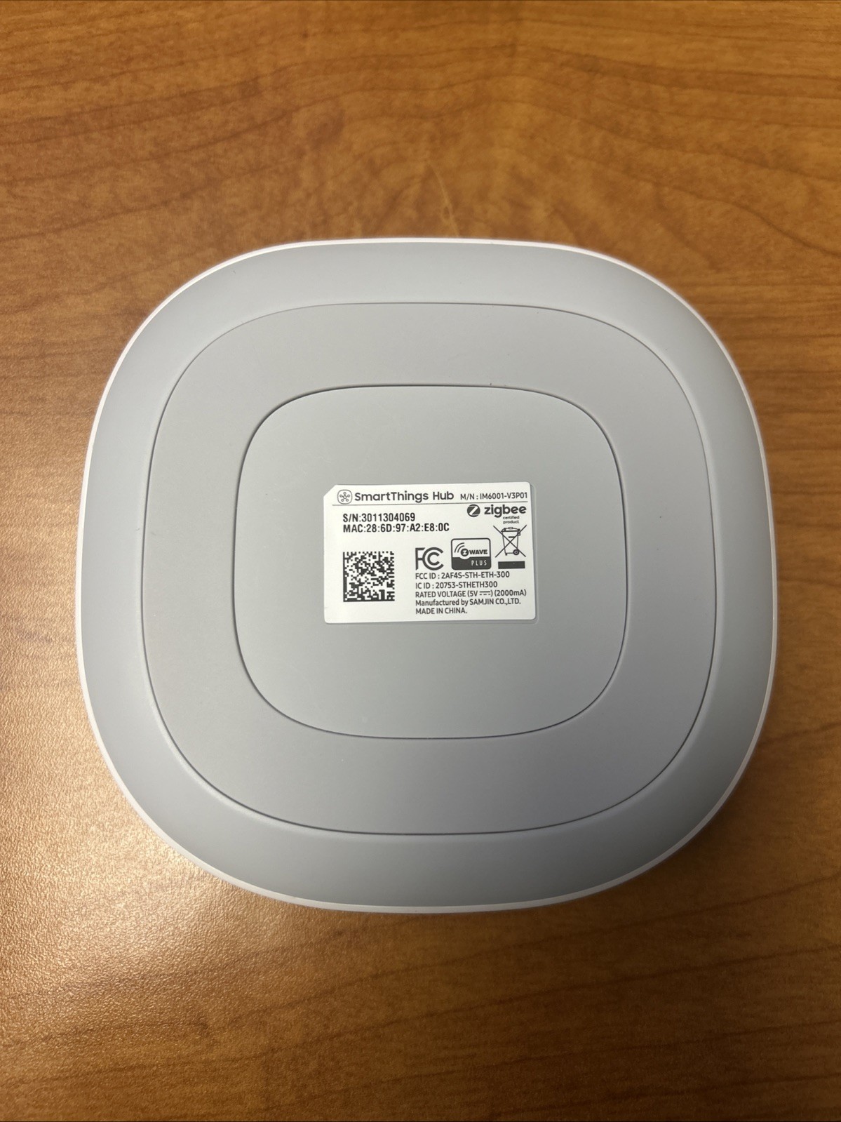 Samsung GP-U999SJVLGDA 3rd Generation SmartThings Hub