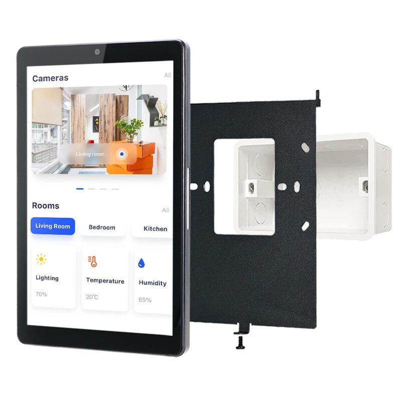 In-Wall Multi-Function Android 11 Embedded Touch Control Panel for Meeting Room