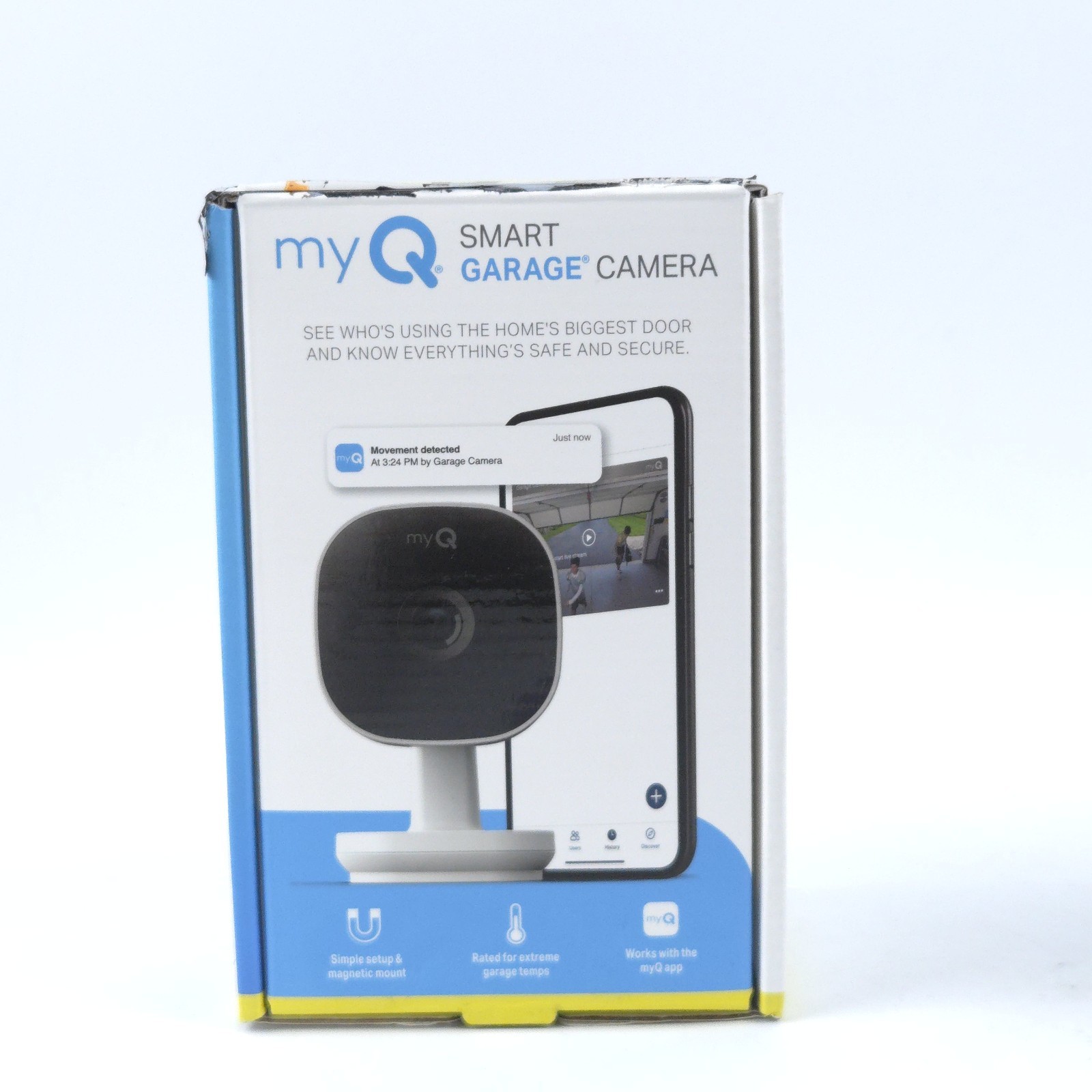 myQ Smart Garage Camera – White