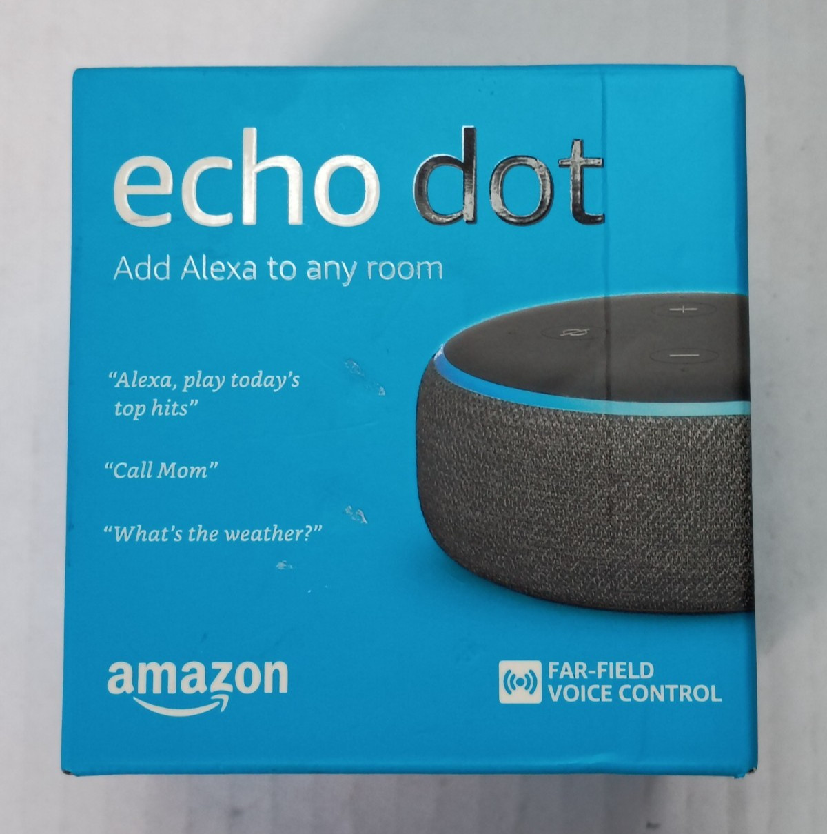 NEW/SEALED! / Amazon Echo Dot (3rd Generation) Smart Speaker – Charcoal