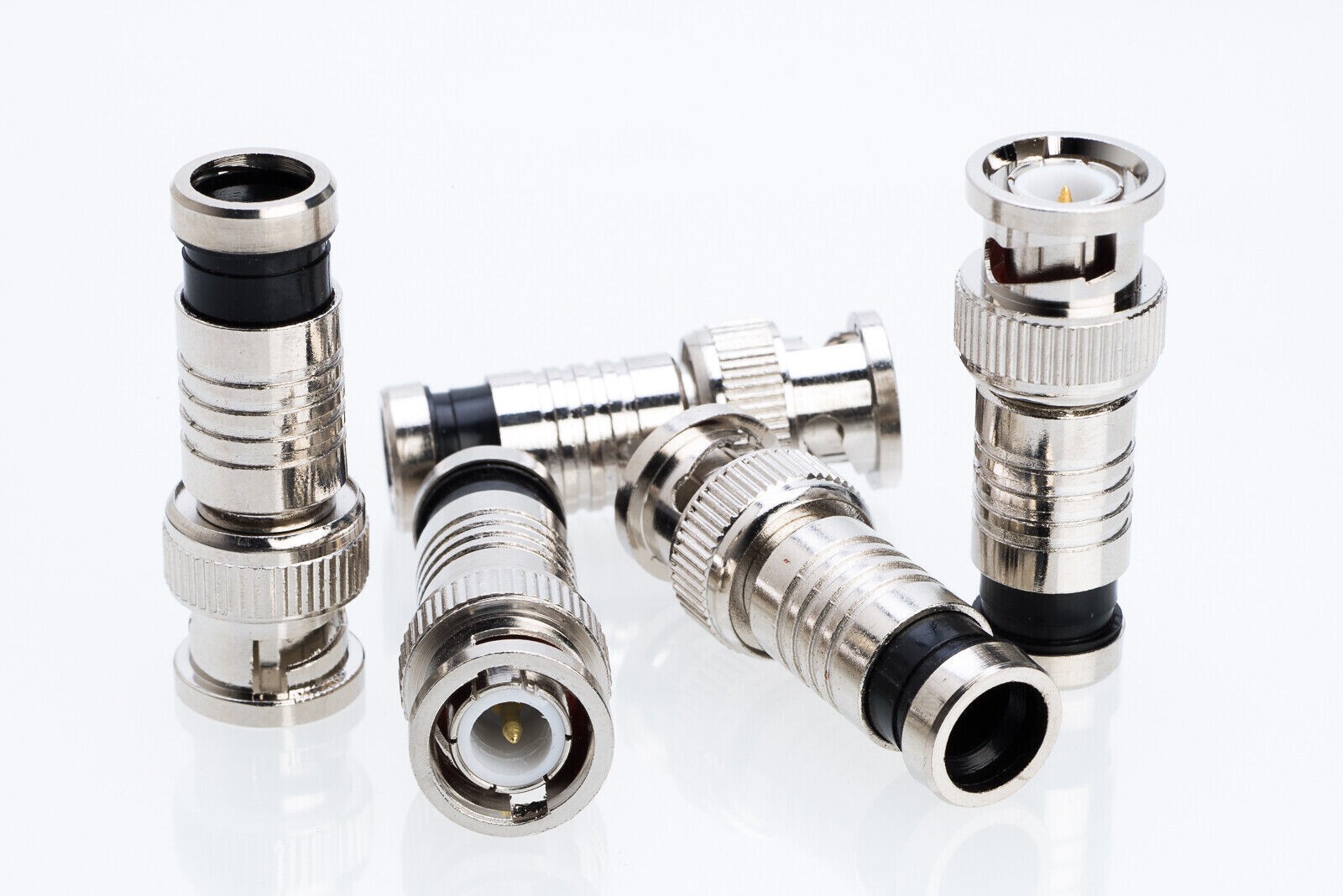 BNC Compression Connector For RG59 / RG6 Coaxial Cable CCTV Multi-Pack LOT