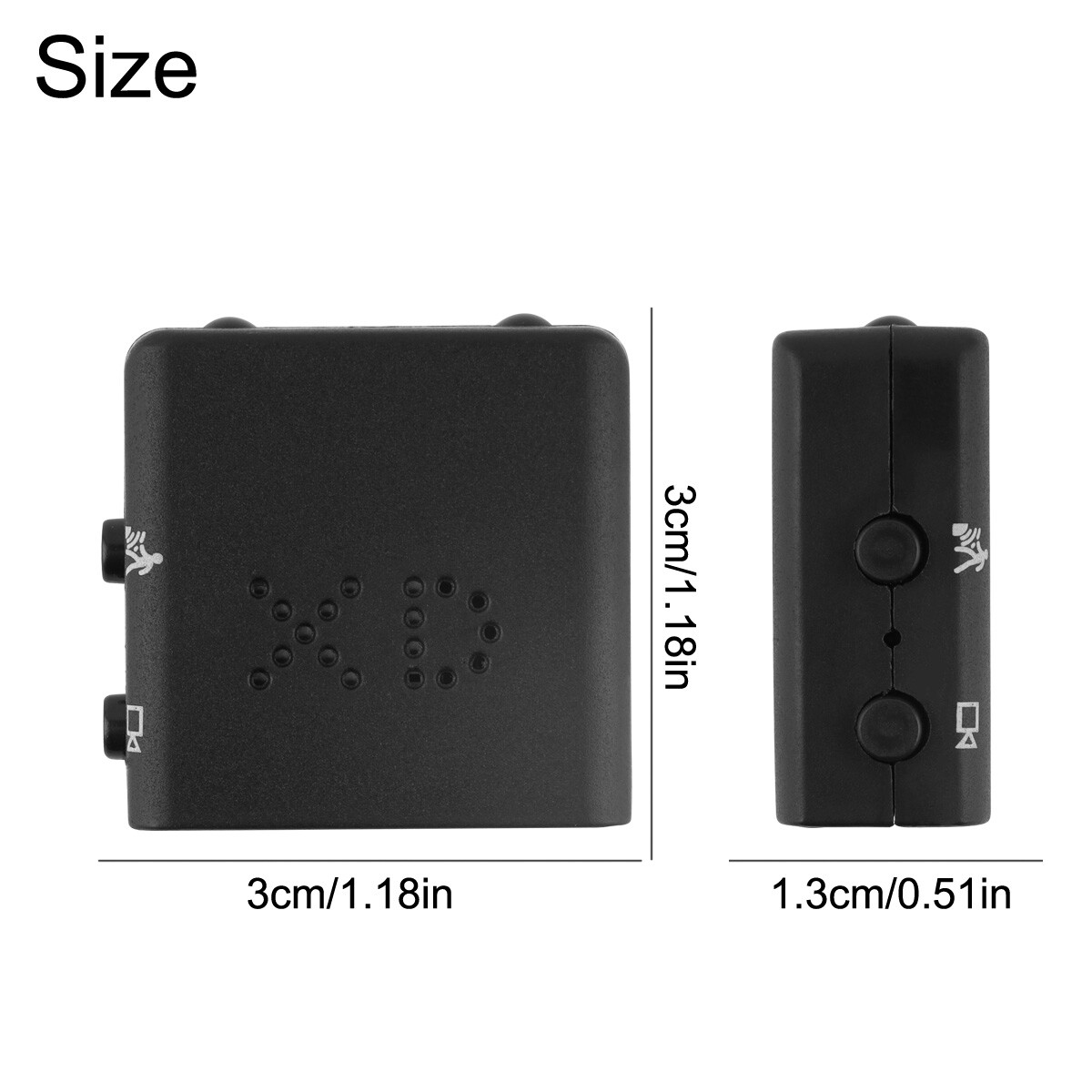 Mini Spy Camera 1080P Home Security Camcorder Night Vision Motion Recorder Cam