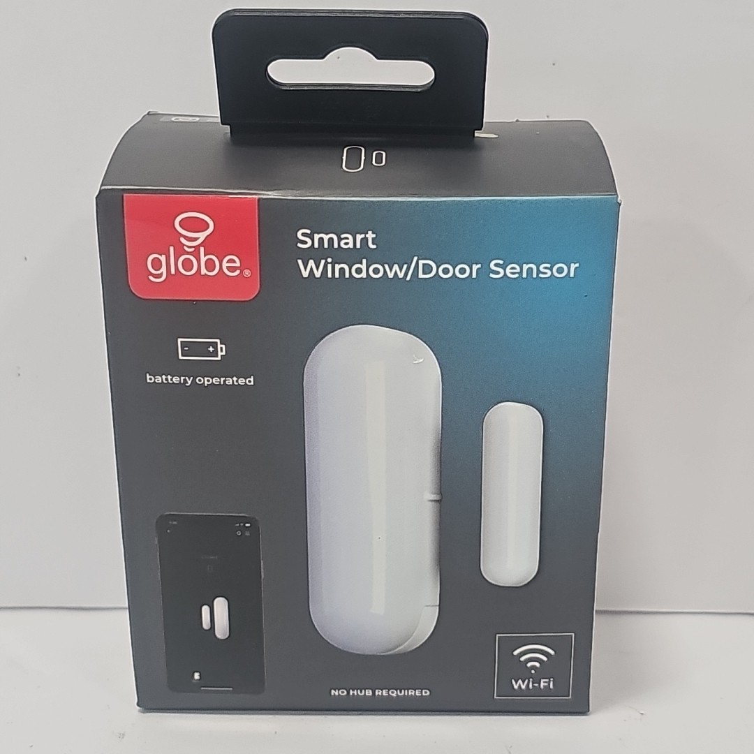 Globe Electric Wi-Fi Smart Door and Window Sensor Battery Operated