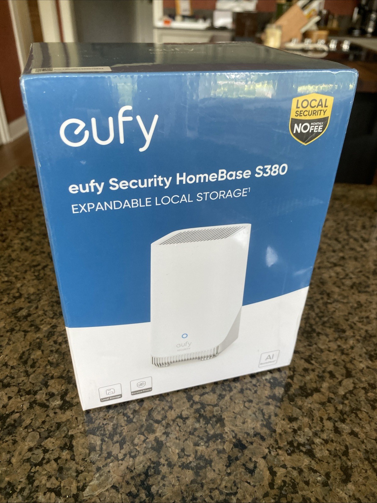Eufy Security HomeBase S380 Security Center Local Expandable Storage New SEALED