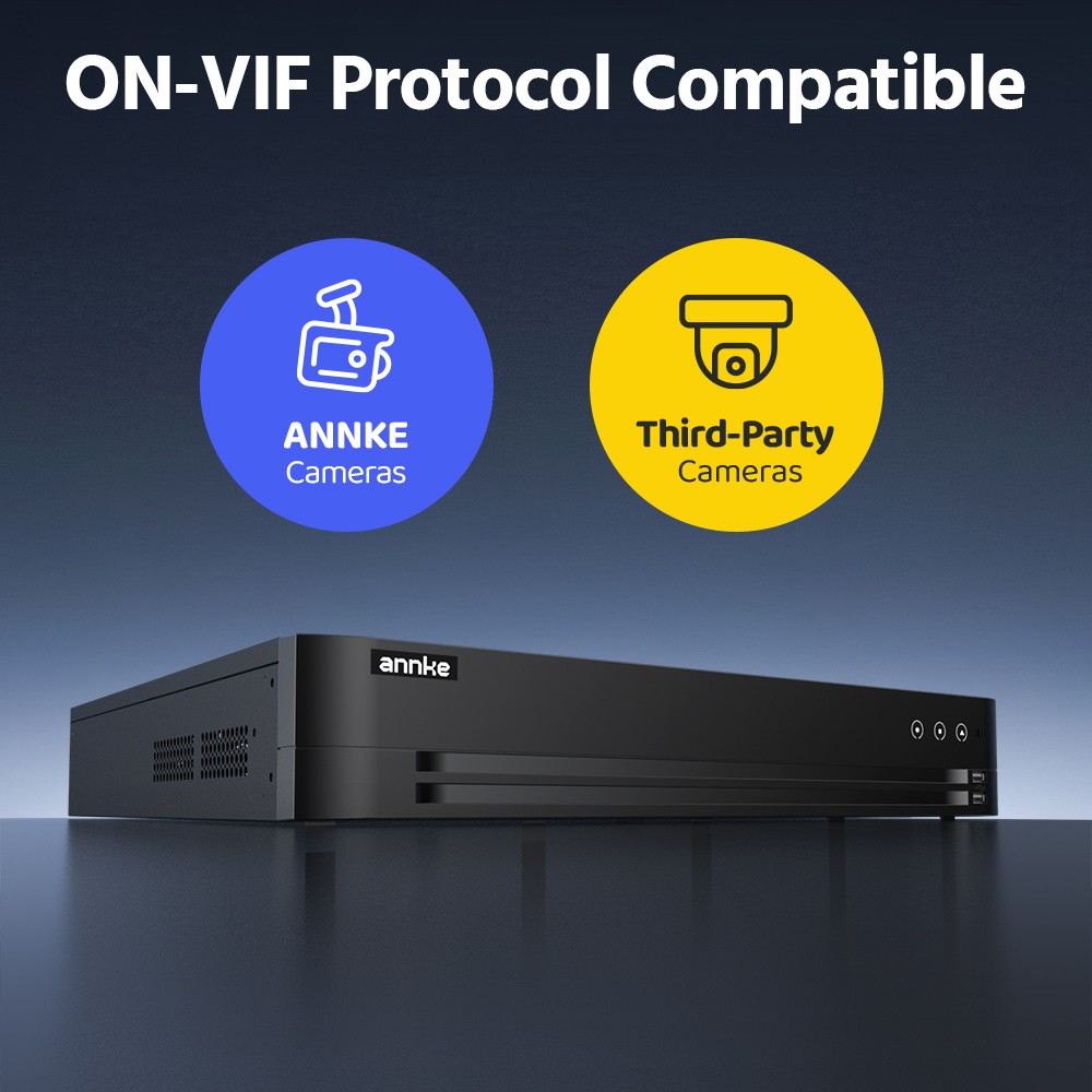 ANNKE 12MP 32CH NON POE Network Video Recorder NVR for Security Camera System
