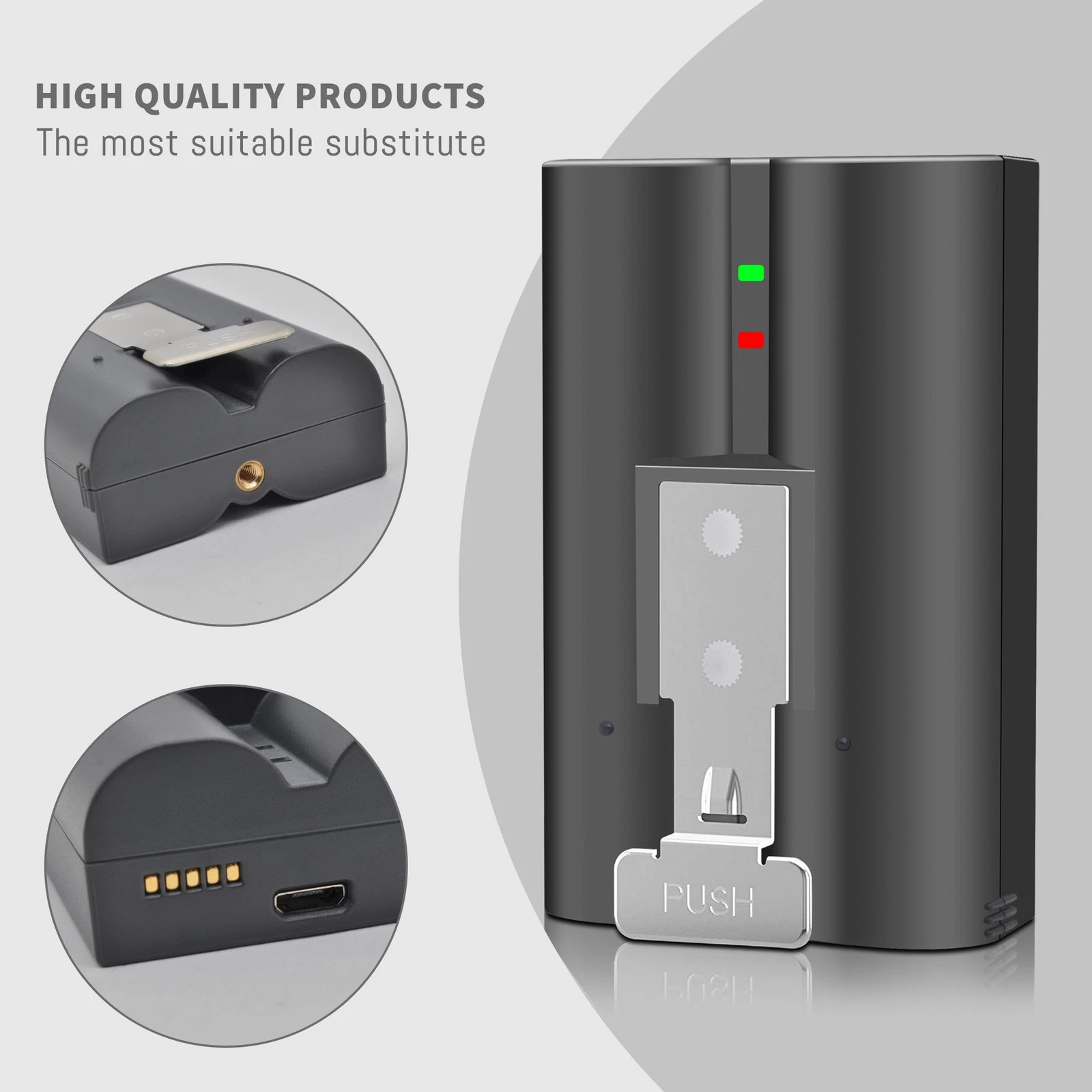 1Pack Rechargeable Battery Pack For Ring Video Doorbell 2 3 4 Quick Release