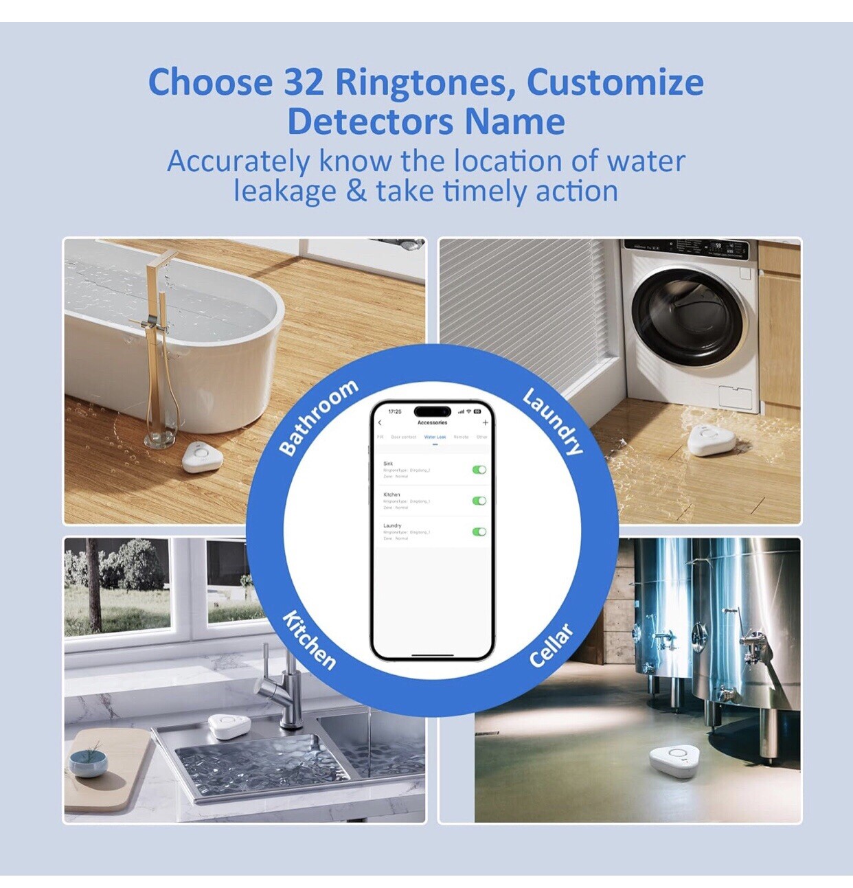 smart water leak detector