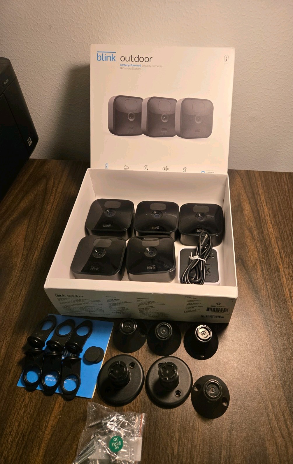 Blink Outdoor (3rd Gen) 5 Camera System BCM00400U ⚠️FOR PARTS ONLY⚠️