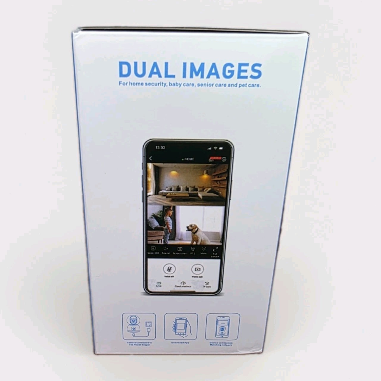 Indoor Wifi Security Cameras – Set of 3 – Wireless, Control from Smartphone