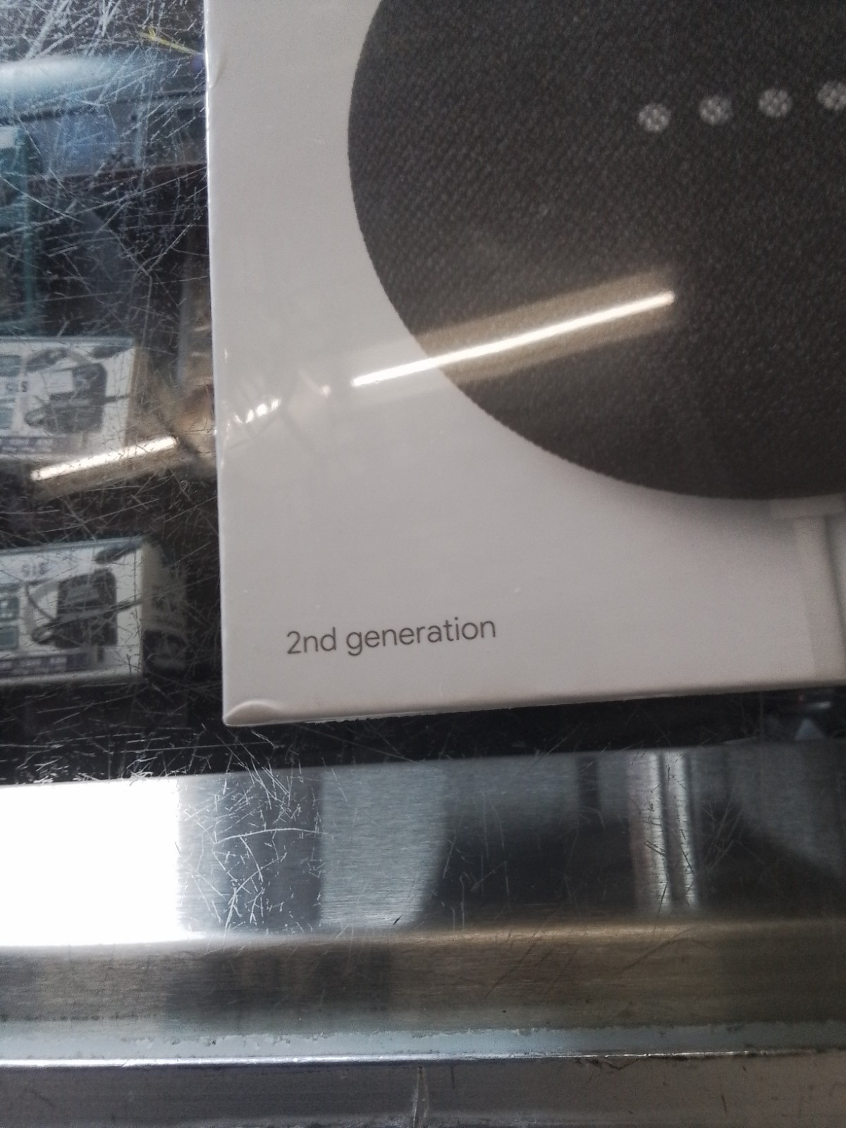 Google Nest Mini (2nd Generation) Smart Speaker – Charcoal- Sealed !