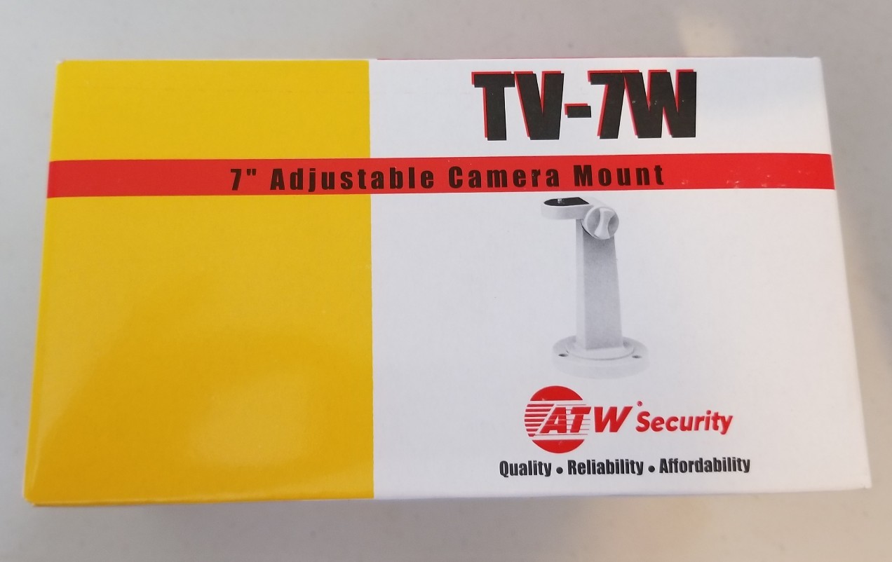 Mascon – ATW Security TV7W TV-7W 7 Inch Camera Mount in White
