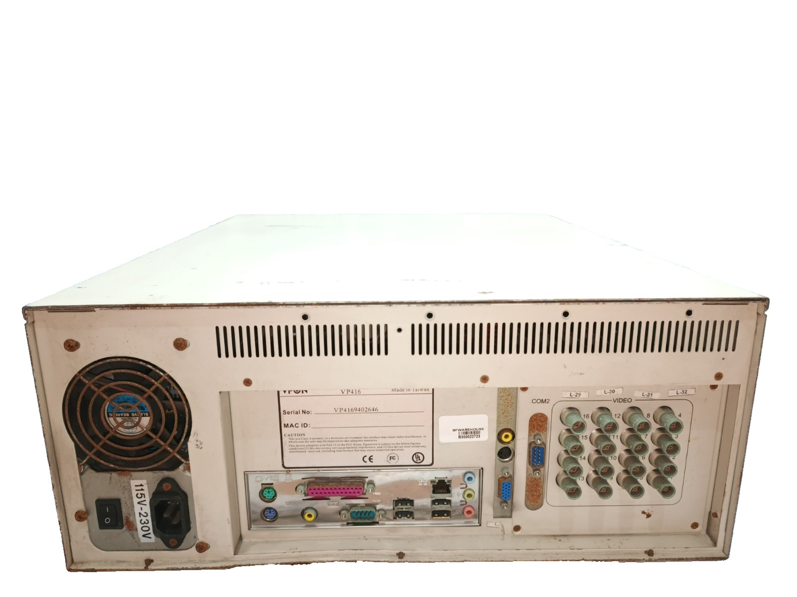 ‎VPON VP416 NETWORK DVR SYSTEM 30 DAYS WARRANTY EXPEDITED SHIPPING