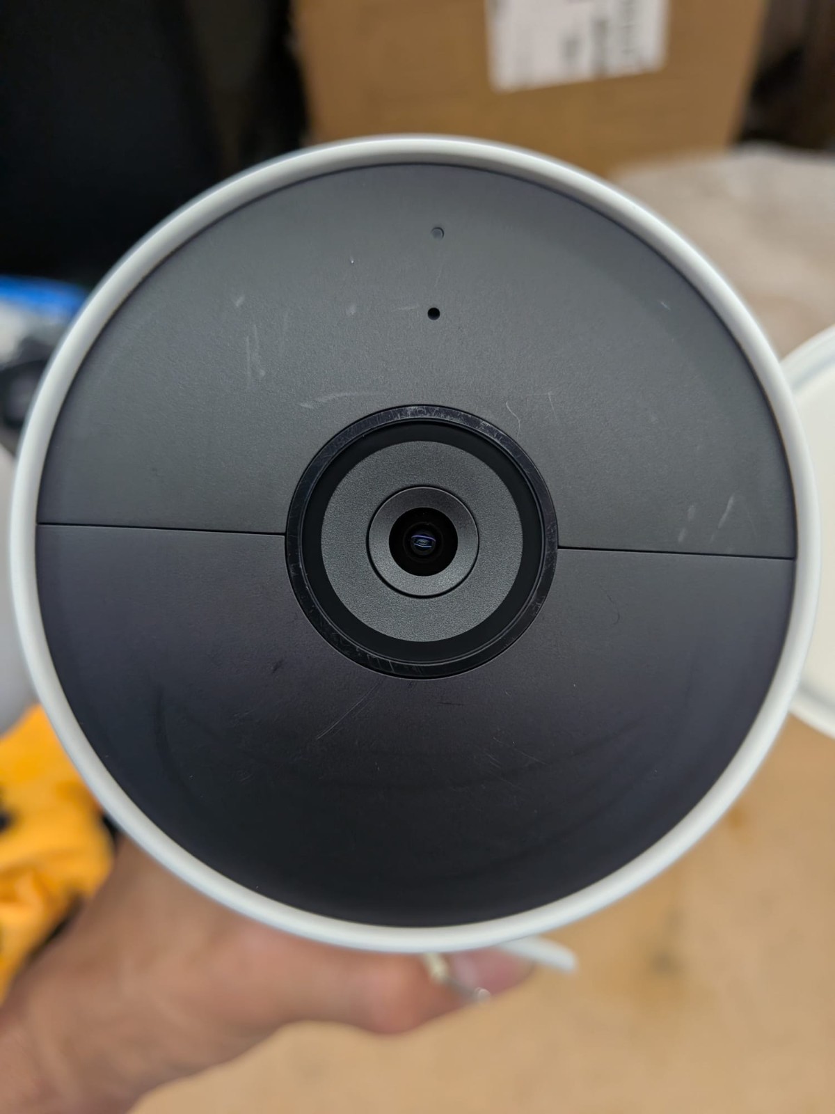 Google Nest Cam With Floodlight GPLE9 Smart Security Camera White Used Working