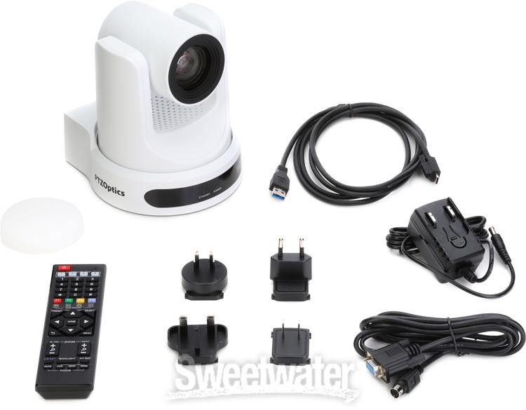 PTZOptics Move SE 20X Optical Zoom PTZ Camera – White