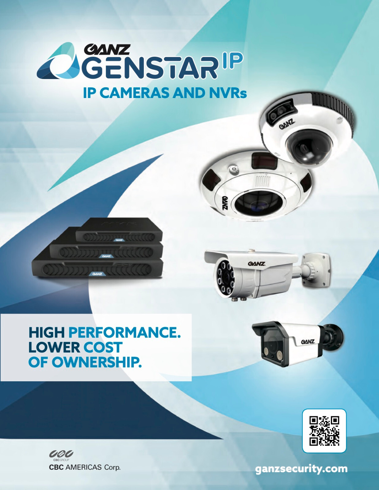 Ganz ZN8-N4NFN4 – 2MP AHD Outdoor CCTV Bullet Camera – 1080p – NEW – WARRANTY