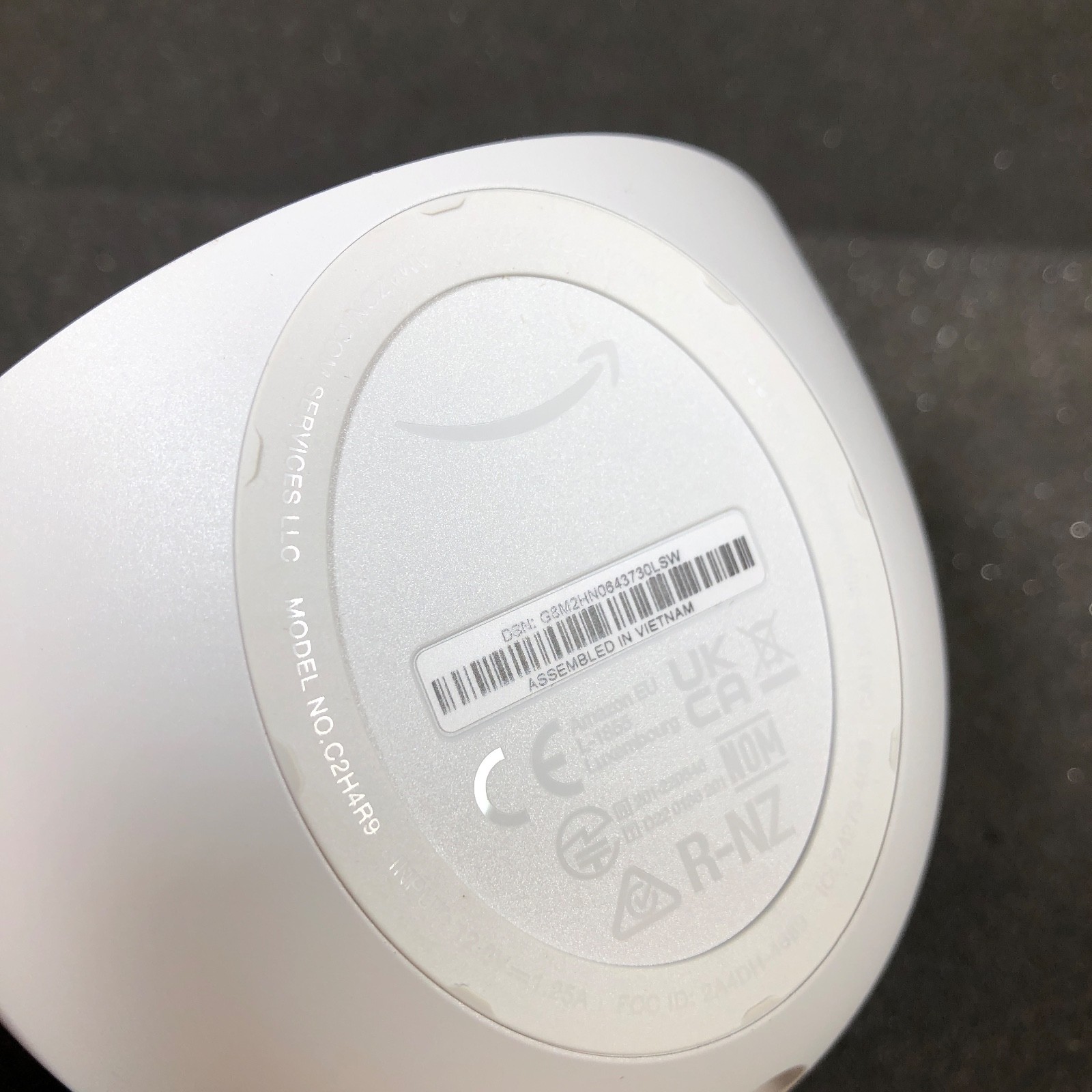 Amazon Echo Pop WiFi/Bluetooth Smart Speaker C2H4R9 White