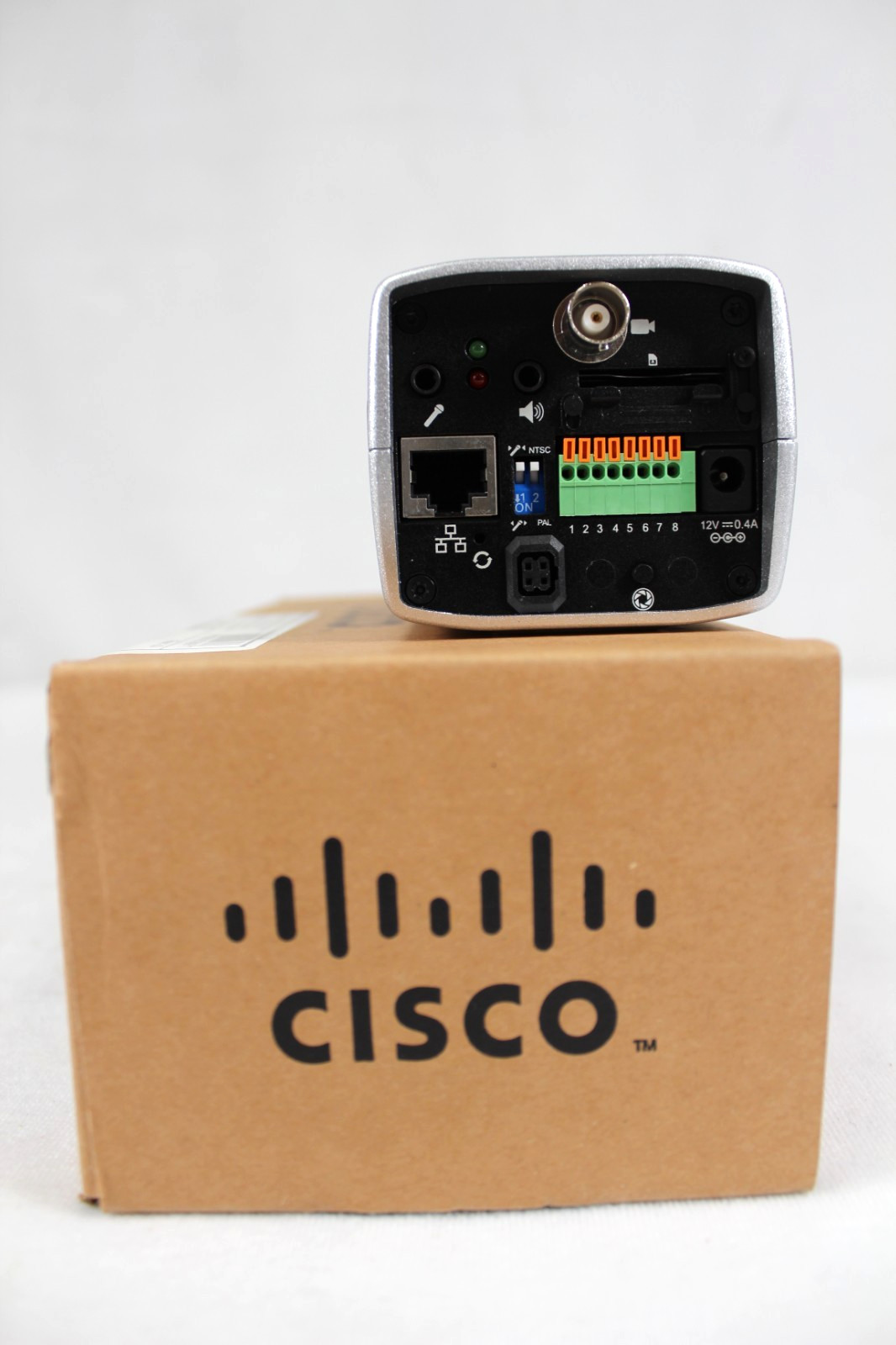 Cisco CIVS-IPC-6000P HD Box IP Camera 1080P P-Iris Lens 3.1-8 mm