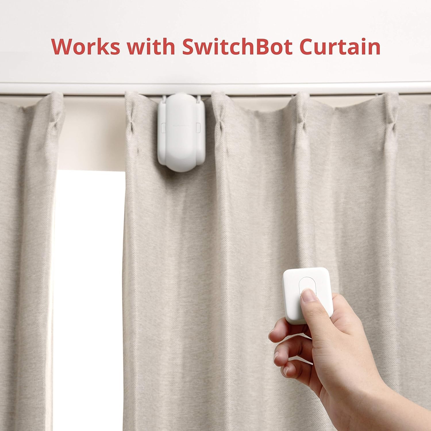 Curtain Bot Light Blind Remote – Ergonomic Design