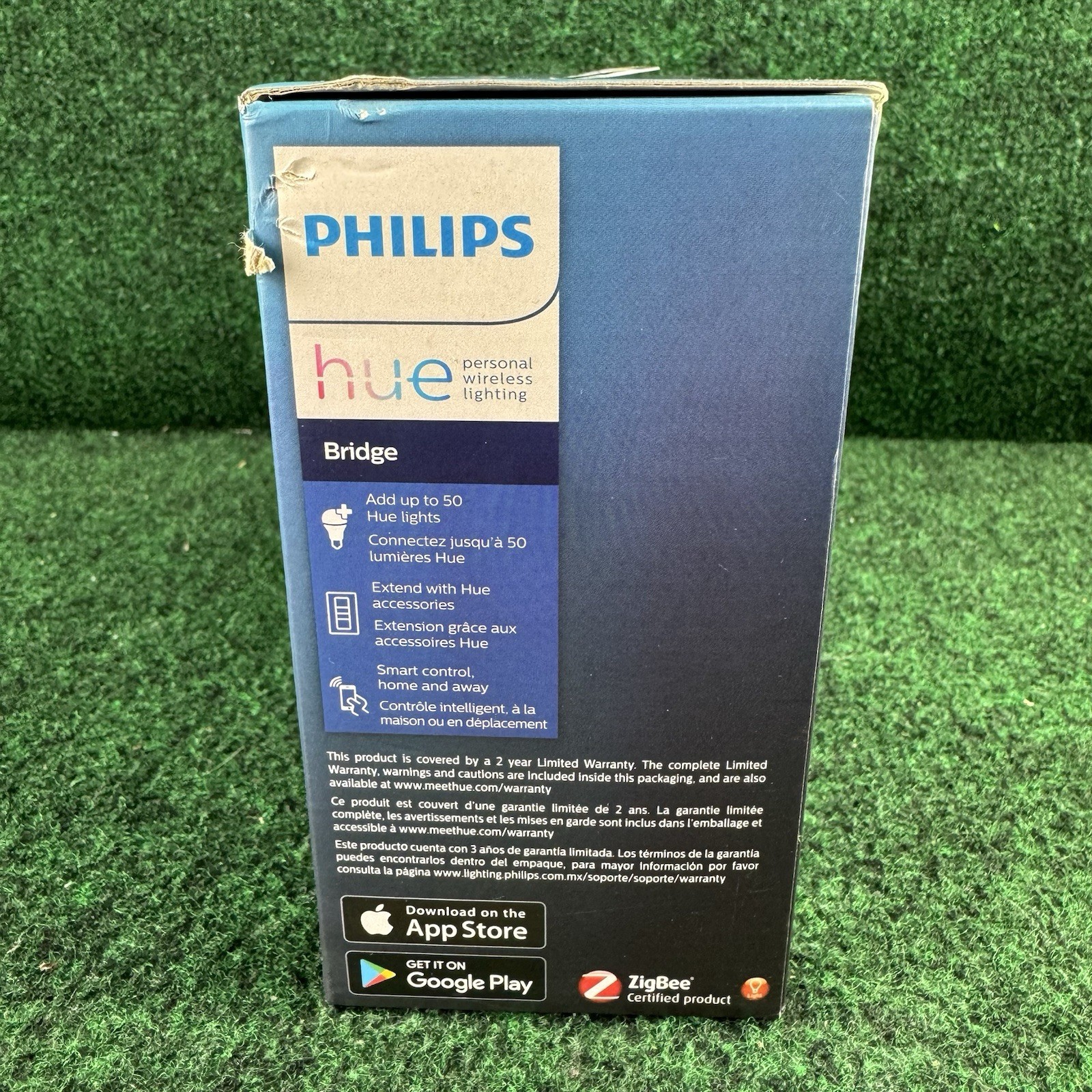 Philips Hue Bridge NEW IN BOX Lighting Controller Hub – White