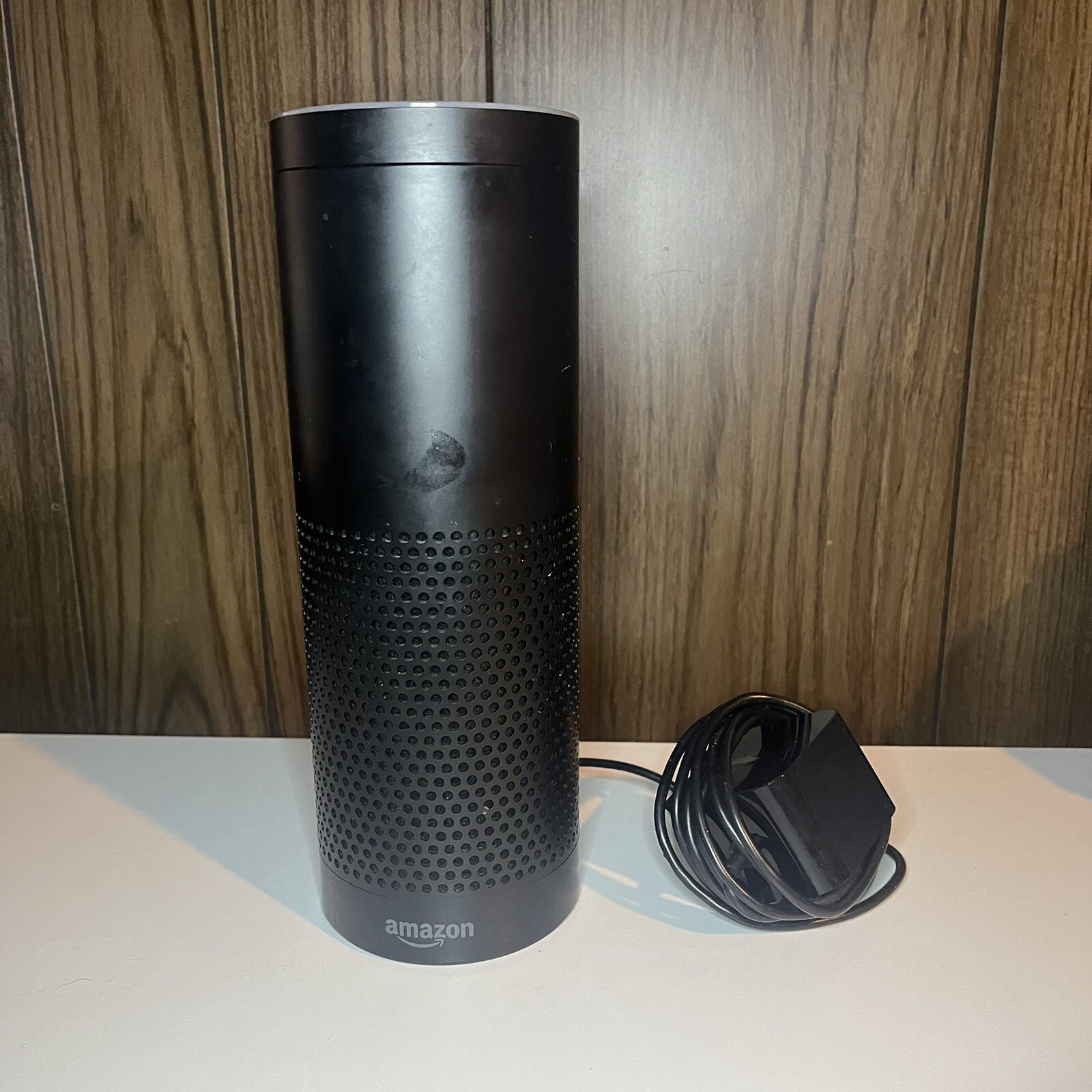 Amazon Echo Alexa 1st Generation Smart Home Speaker SK705DI W/ Black Power Cord