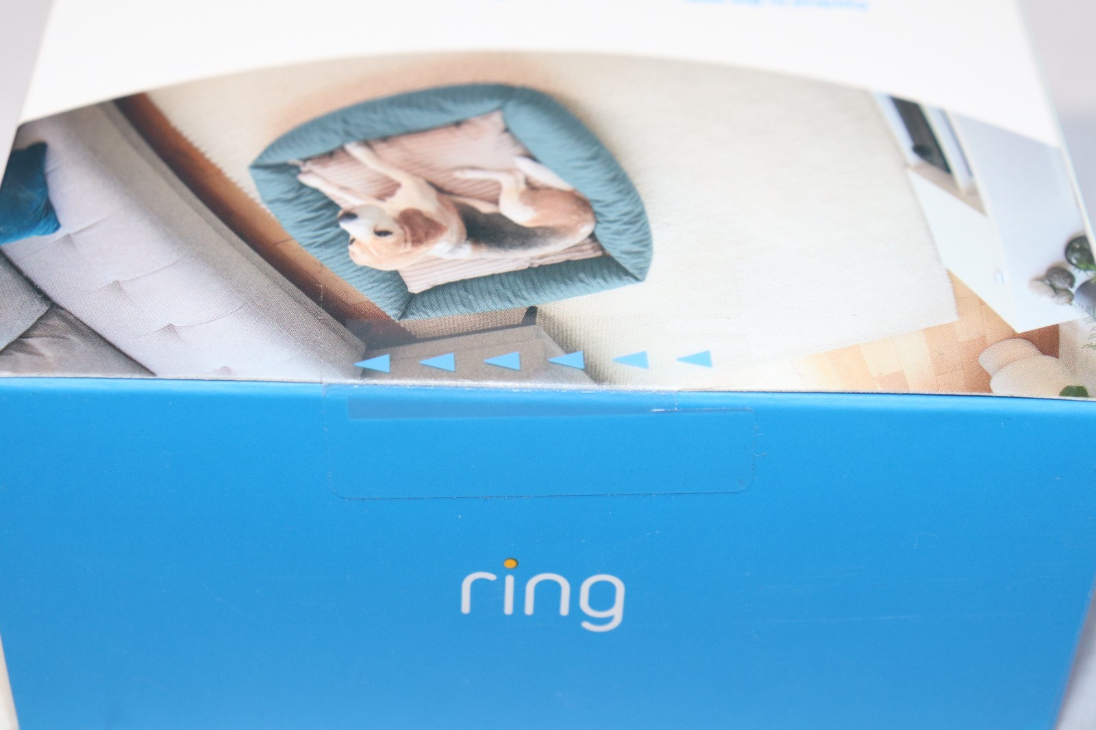 Ring Indoor Cam 2nd Gen Plug-In 1080p HD WiFi Security Camera White Ships Open