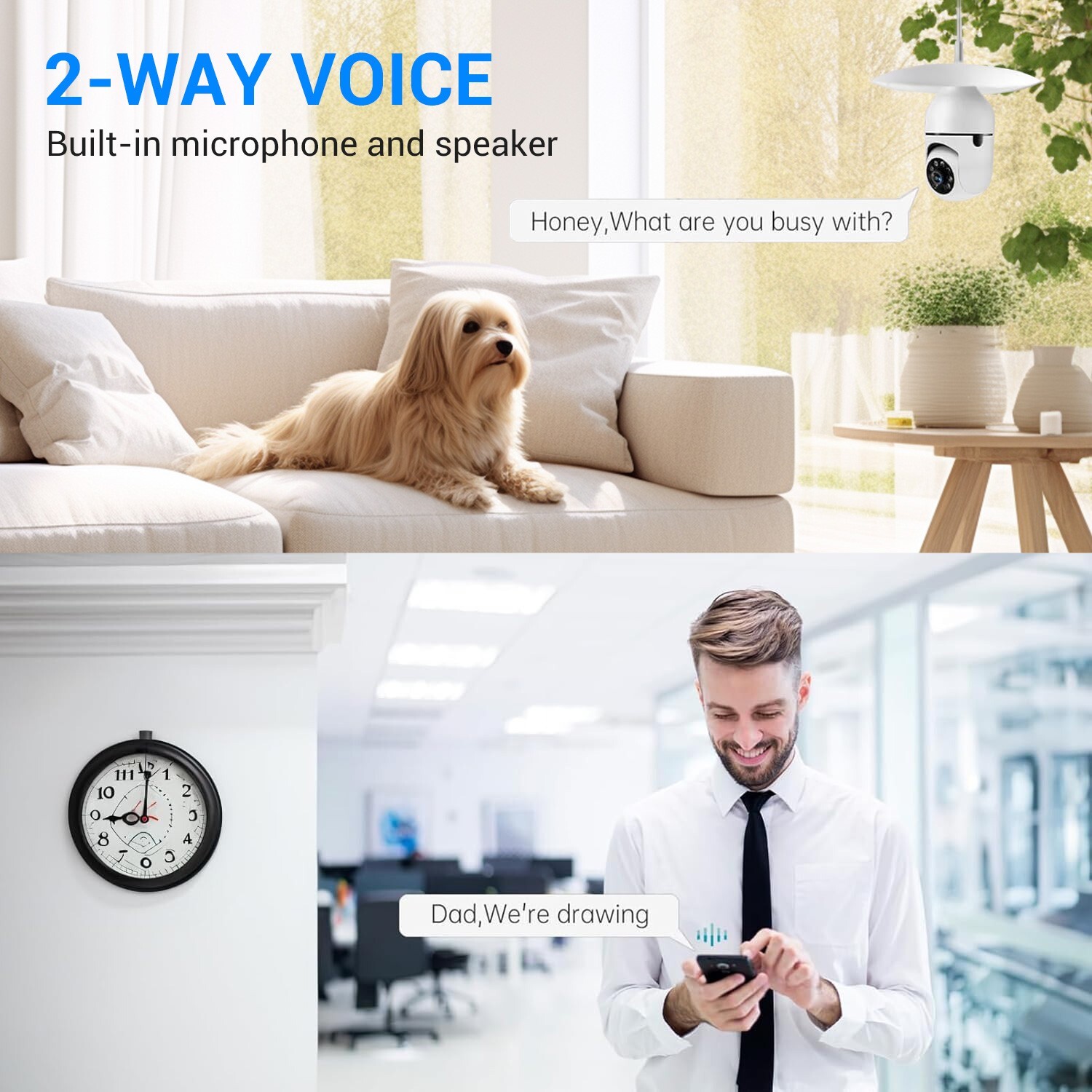 Wireless Security Camera System Outdoor Home 5G Wifi Night Vision Cam 1080P