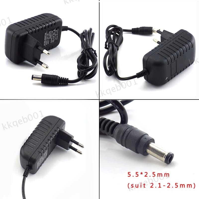 EU Plug DC 12V 2A Power Supply AC 110V~220V 2000ma LED Adapter For Camera Router
