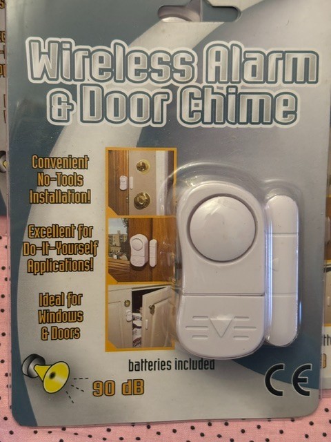 HDI Home Security Wireless Alarm and Door Chime Battery TEN New Free Shipping